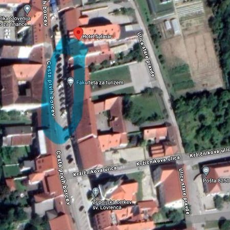 Splavar Rooms Brežice Eksteriør bilde