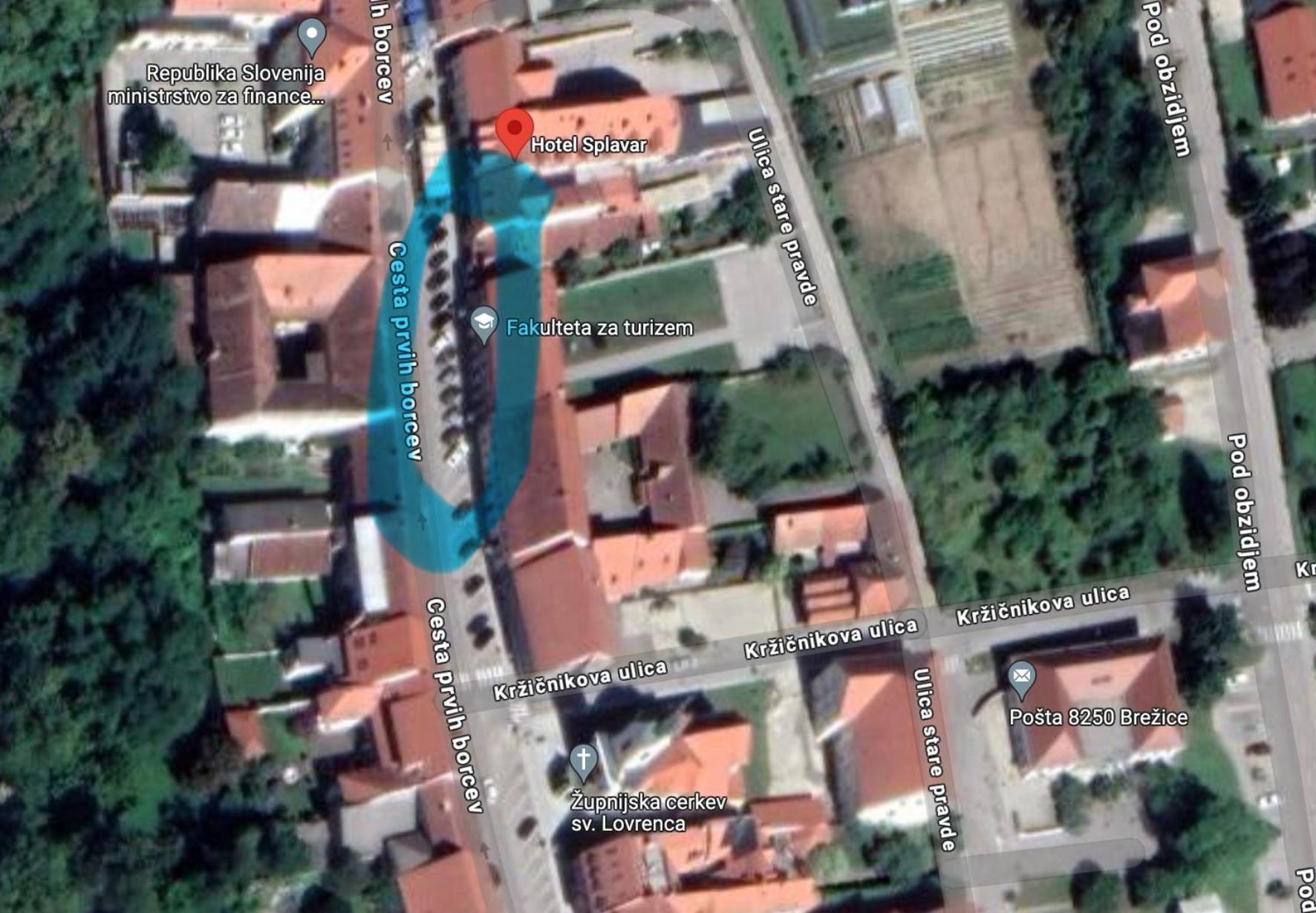 Splavar Rooms Brežice Eksteriør bilde